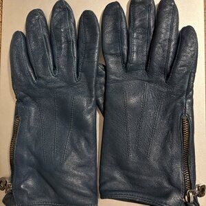 Vintage Leather MEXX Dark Teal Gloves